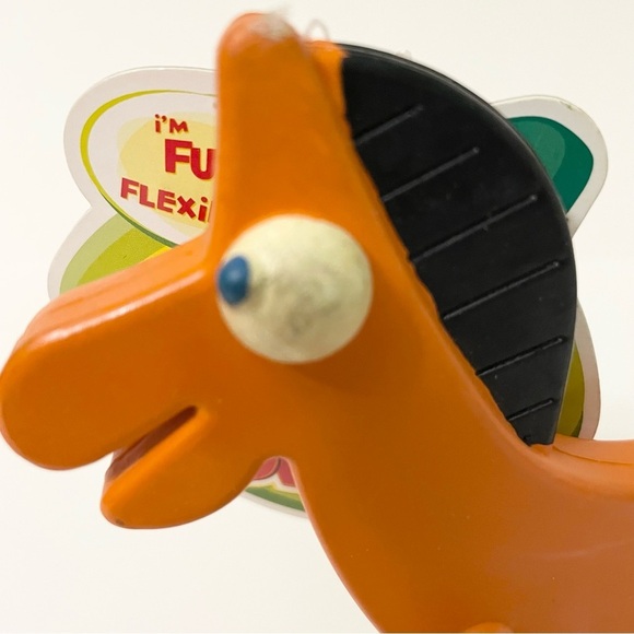 Gumby Pokey Bendable Rubber Dog Toy Multipet - Picture 11 of 16